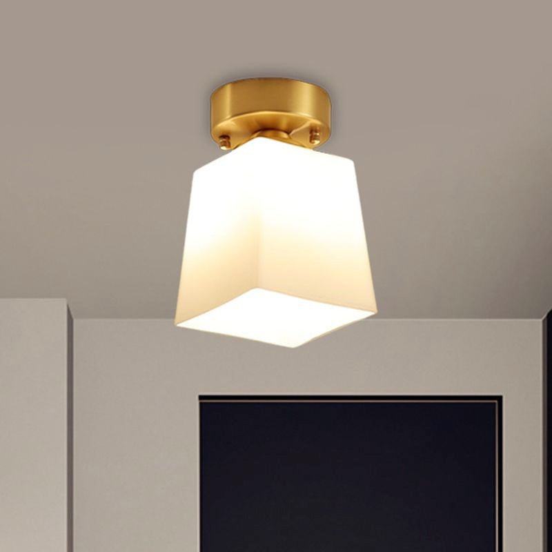 Sanna Retro Design LED Plafondlamp Metaal Glas Woonkamer Keuken