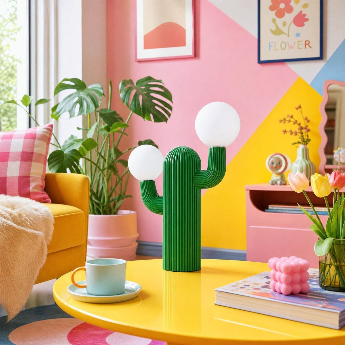 Lazlo Cactus-tafellamp