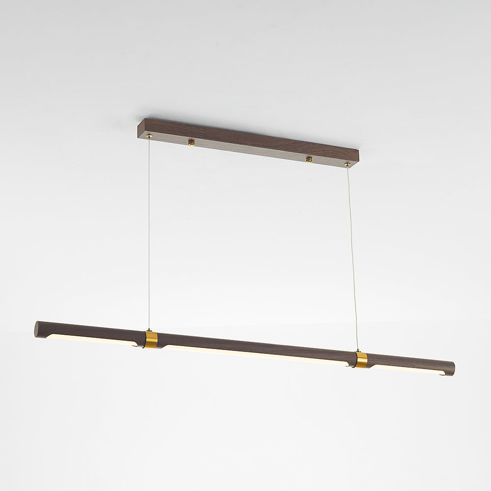 Ozawa Vintage LED Hanglampen Wit Metaal Hout Slaapkamer Keuken