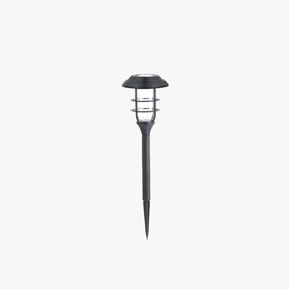 Pena Moderne Buitenlampen Zonne Energie Zwart Metaal/Acryl Tuin