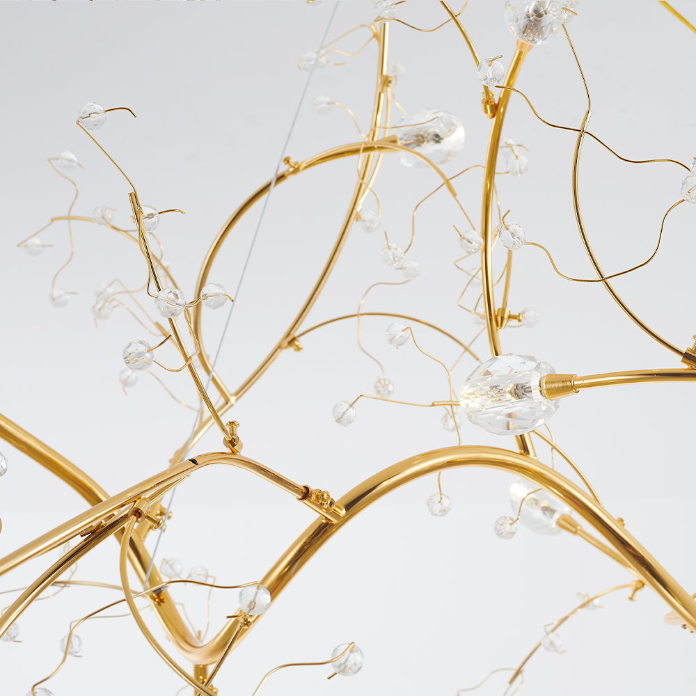 Olivia Moderne Design LED Hanglamp Blauw Woonkamer Keuken