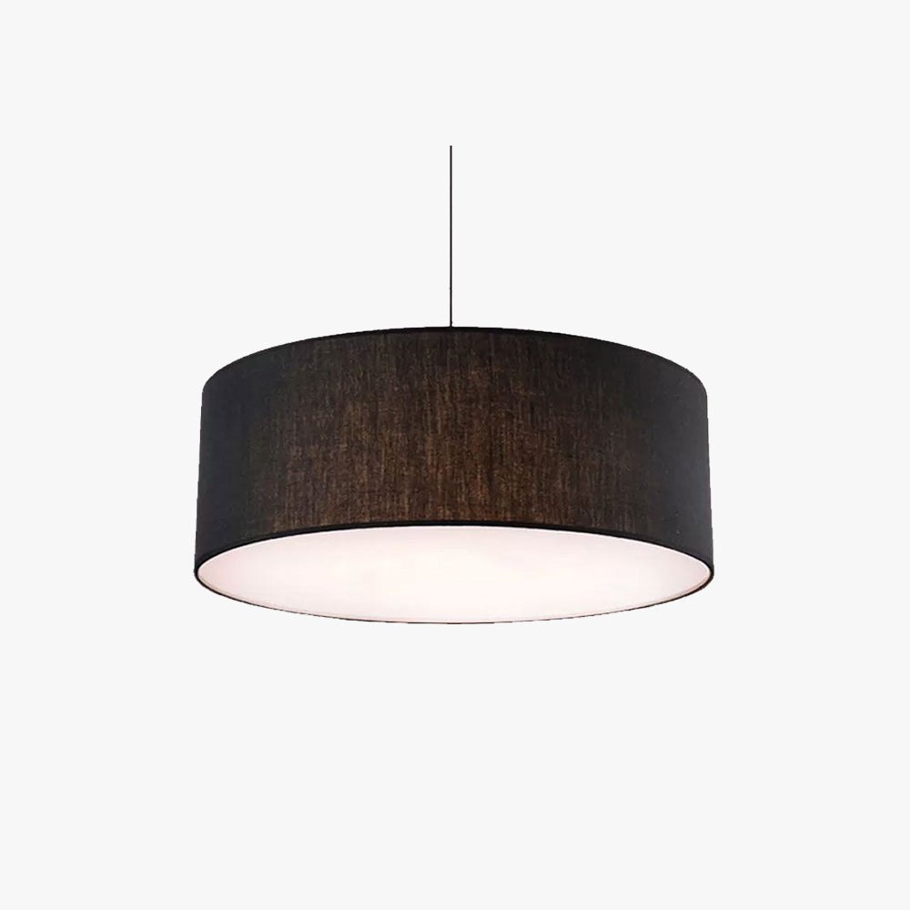 Renée Moderne Design LED Hanglamp Stof Zwart Woonkamer Slaapkamer