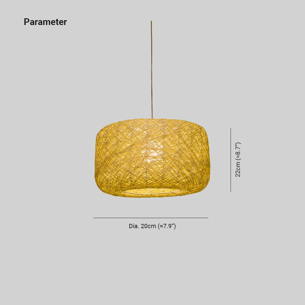 Ritta Moderne Design LED Hanglamp Zwart/Rood Woonkamer Keuken