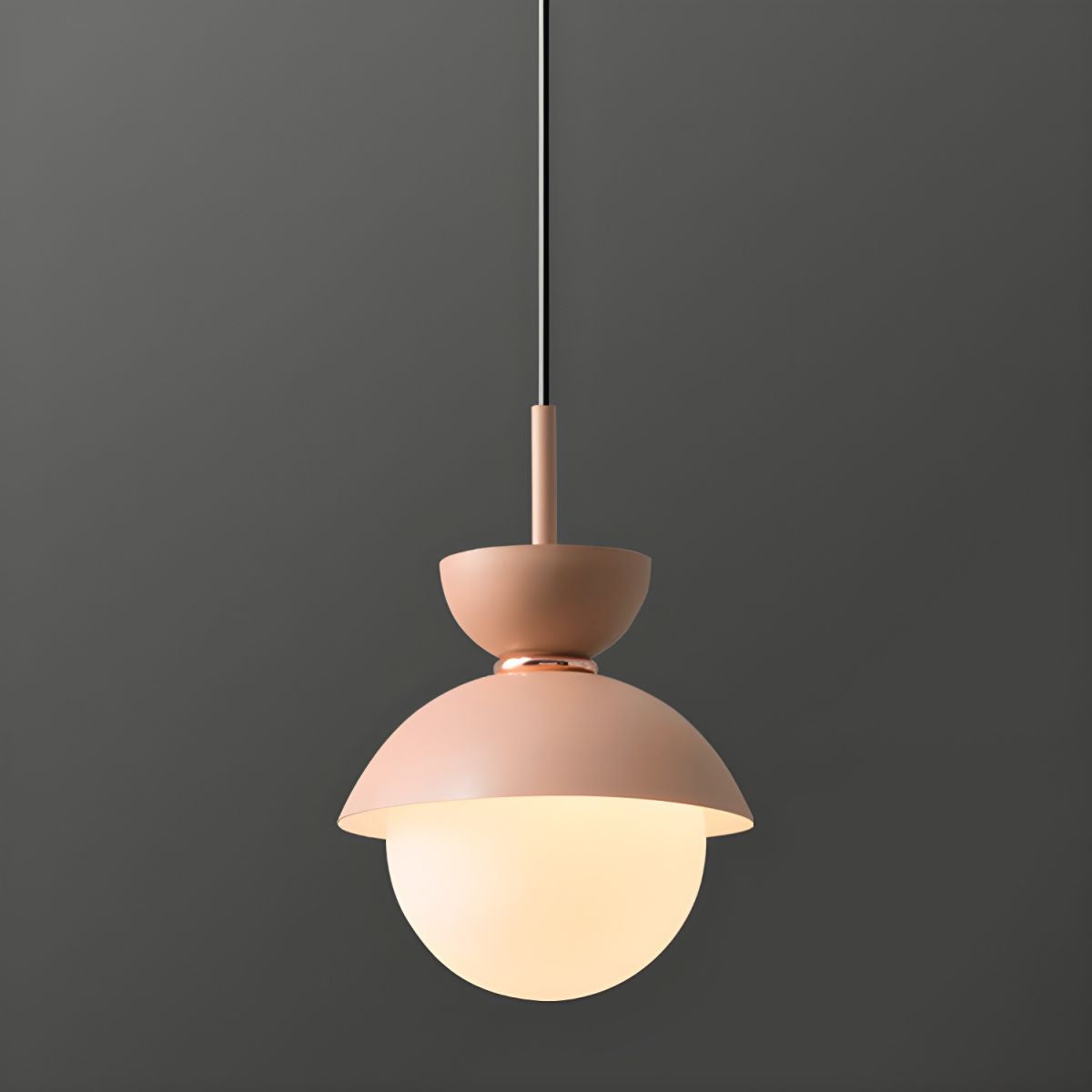 Cairns Nordic Globe LED Hanglamp Kleurrijk Metaal Slaapkamer