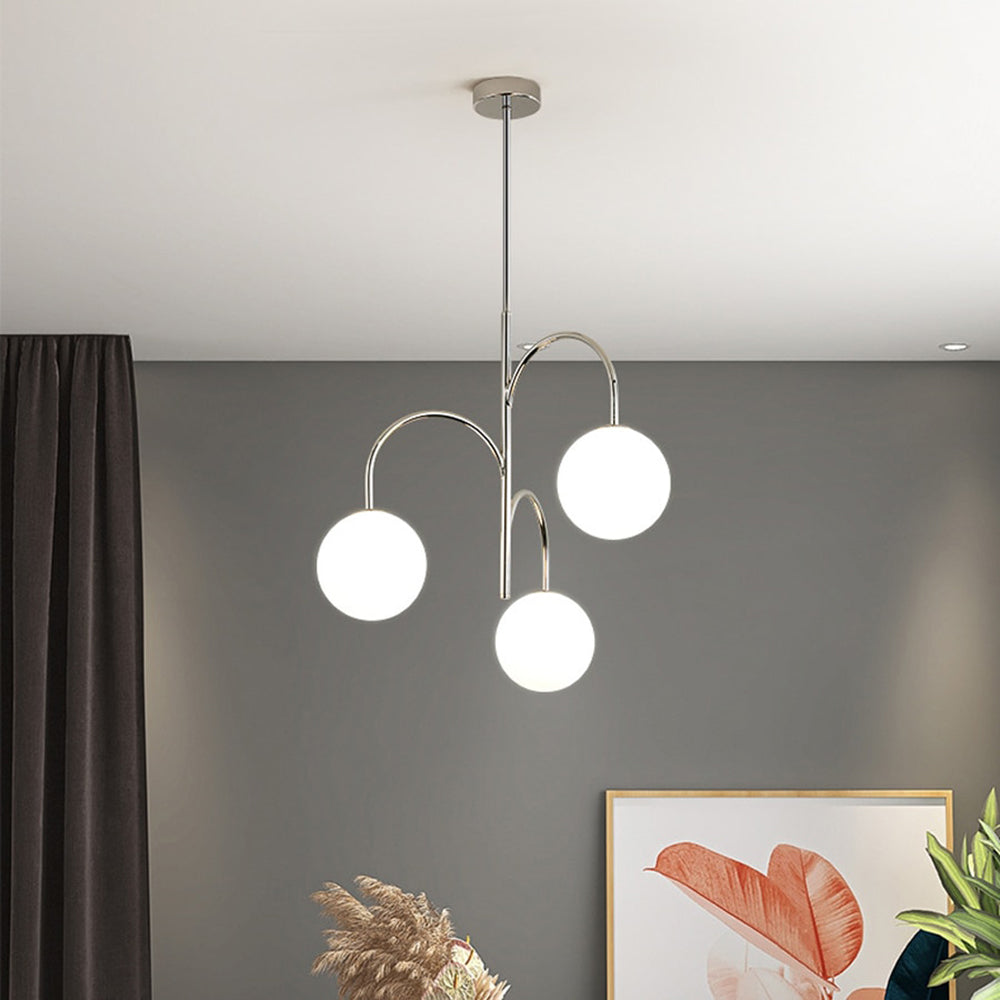 Valentina Moderne LED Vtwonen Hanglamp Wit Metal Eettafel Woonkamer