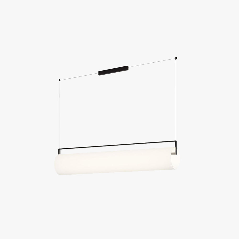 Edge Desinger Cylindrical Shape Linear Pendant Light, 36.6"/48"