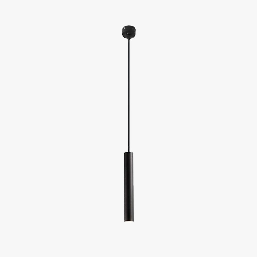 Edge Minimalistische LED Hanglamp Zwart Woon/Slaapkamer Eettafel Metaal 9cm/11cm