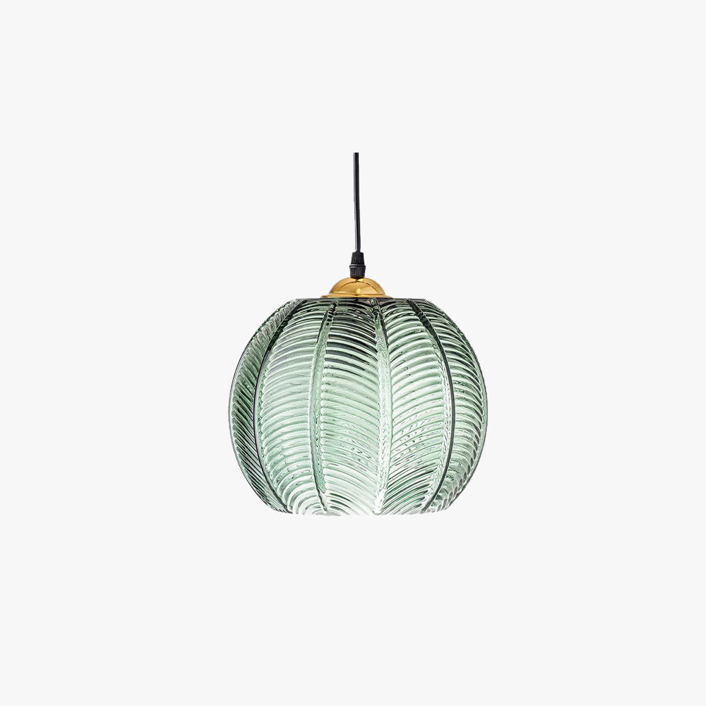 Hailie Design LED Hanglamp Groen Metaal/Glas Slaapkamer/Eetkamer