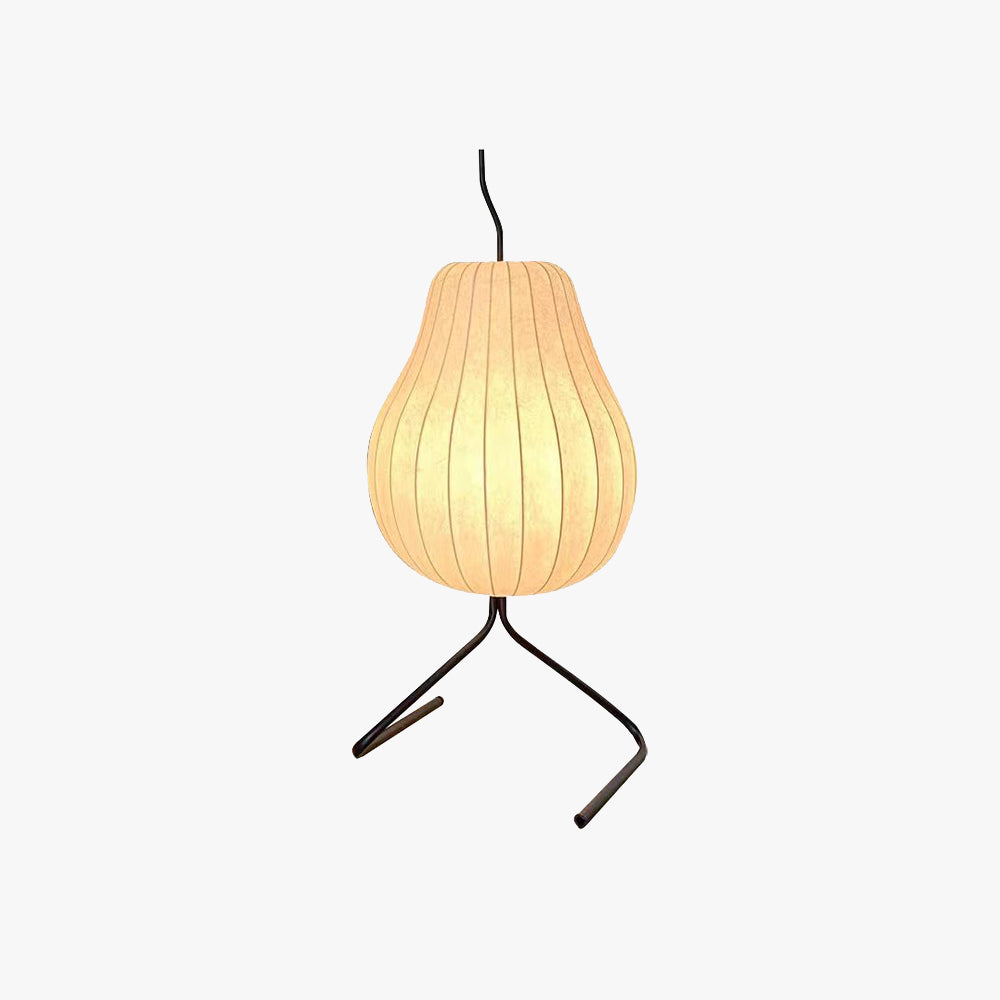 Renée Moderne Design Vloerlamp Peervormig Uniek Art Deco Stof/Metaal Woonkamer