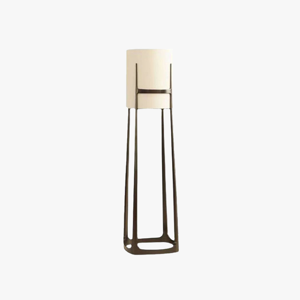 Eryn Moderne Design LED Cilinder Vloerlamp Metalen Stoffen Eetkamer/Woonkamer/Kelder/Hal