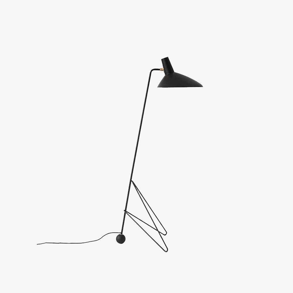 Salgado Moderne Design Minimalistische Geometrische Vloerlamp Zwart Driepoot Metalen Eetkamer/Woonkamer