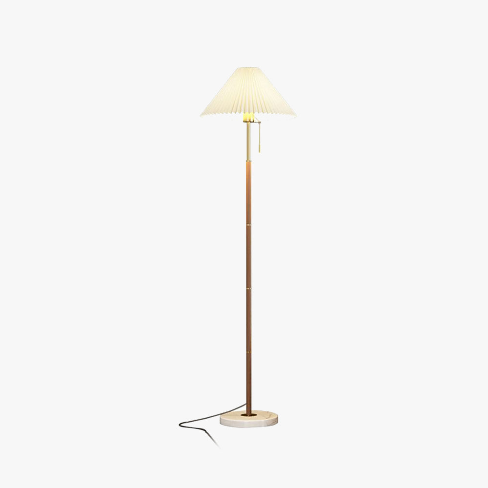 Ozawa Moderne Design LED Geplooide Vloerlamp Metalen Stoffen Eetkamer/Woonkamer