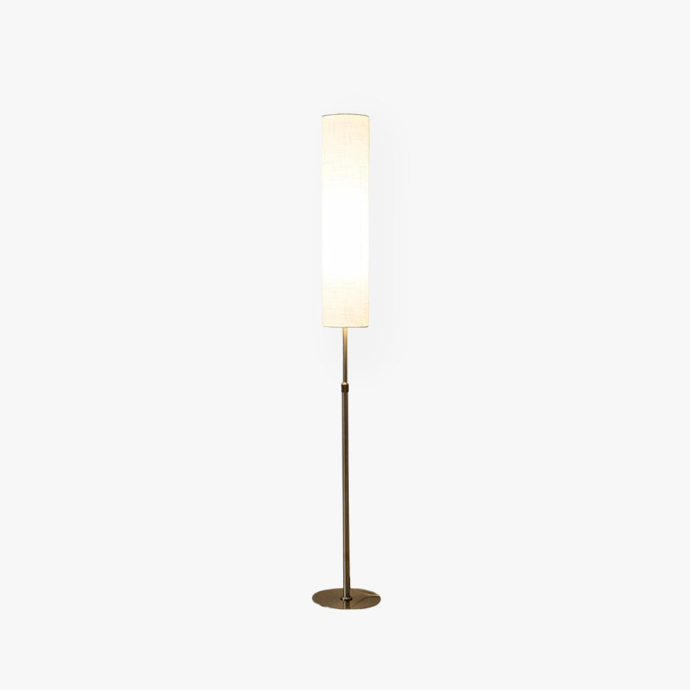 Eryn Moderne Cilindervormige Vloerlamp Metaal/Stof Slaapkamer