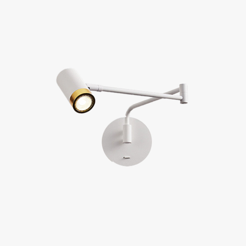 Cooley Moderne Cilindrische Verstelbare Wandlamp Slaapkamer