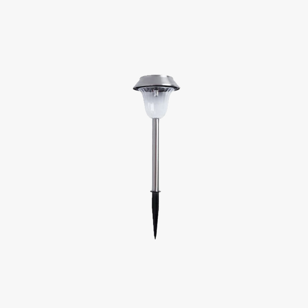 Pena Design LED Buitenlamp Zilver Metaal/Acryl Tuin/Stoeprand/Balkon
