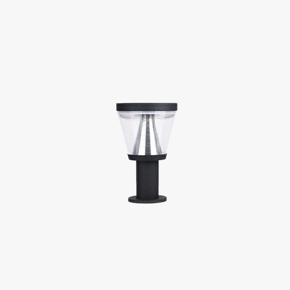 Pena Moderne LED Buitenlamp Zwart Metaal/Acryl Tuin/Balkon