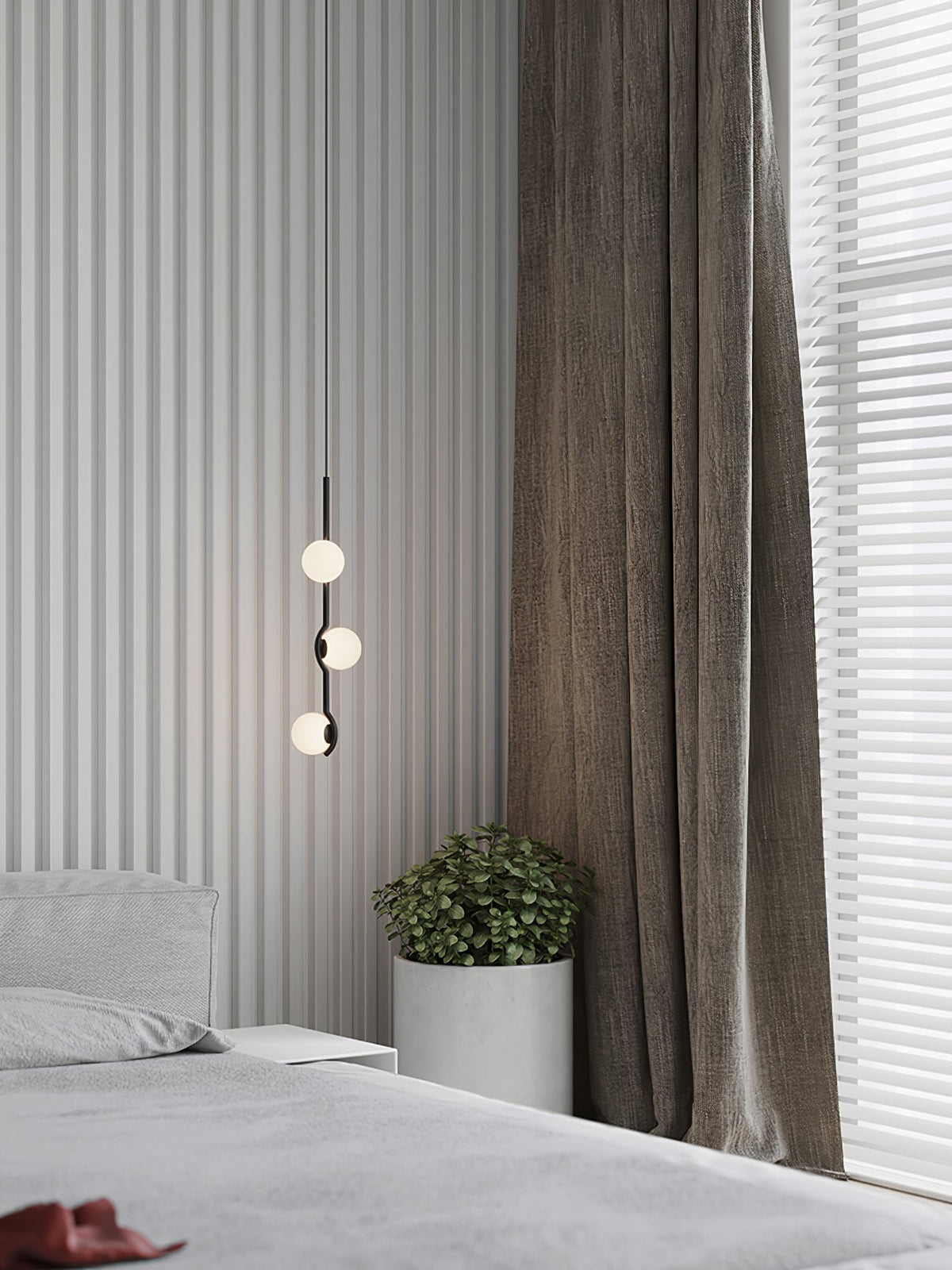 Bora Minimalistische glas hanglamp