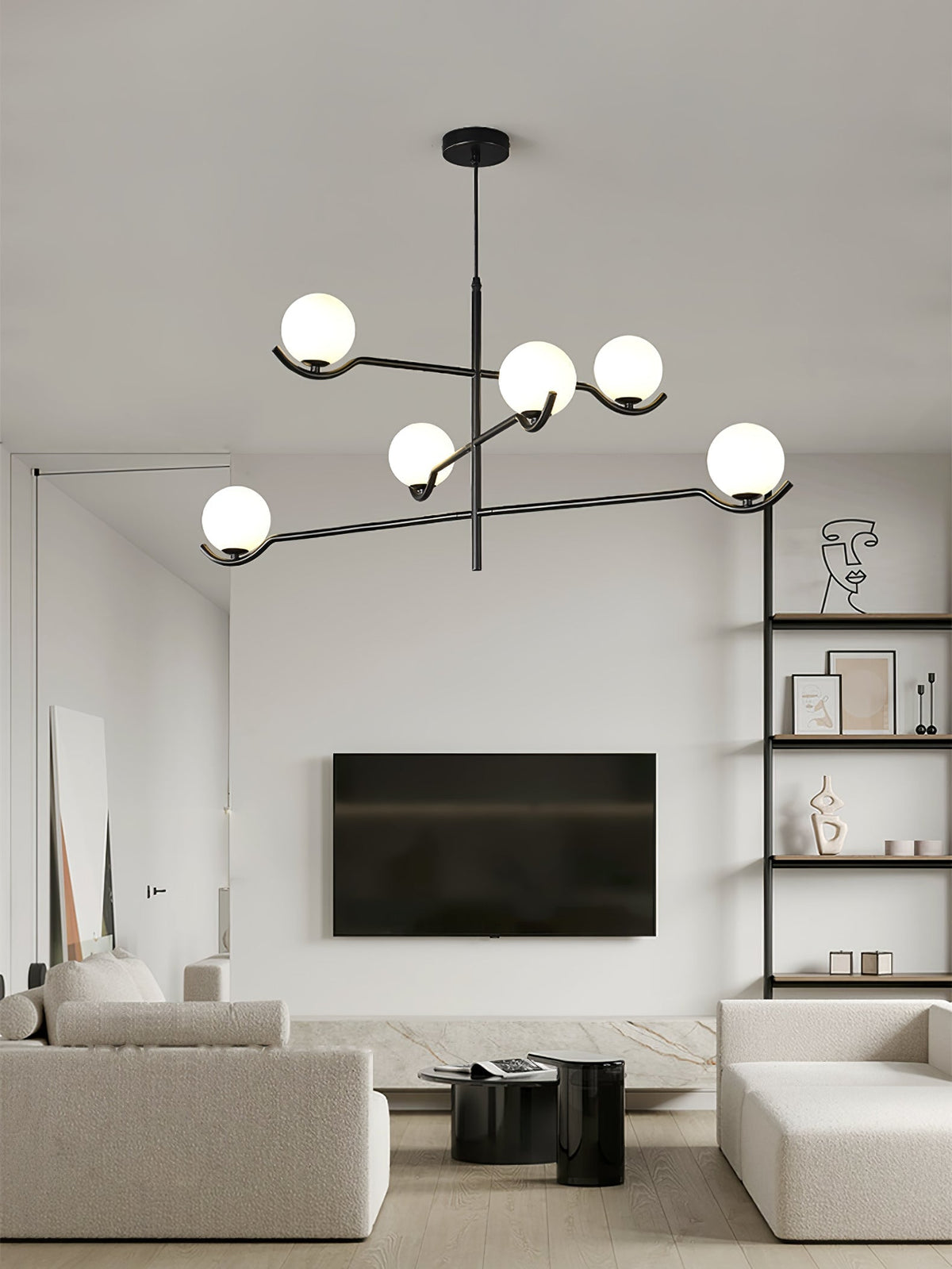 Bora Minimalistische glas hanglamp