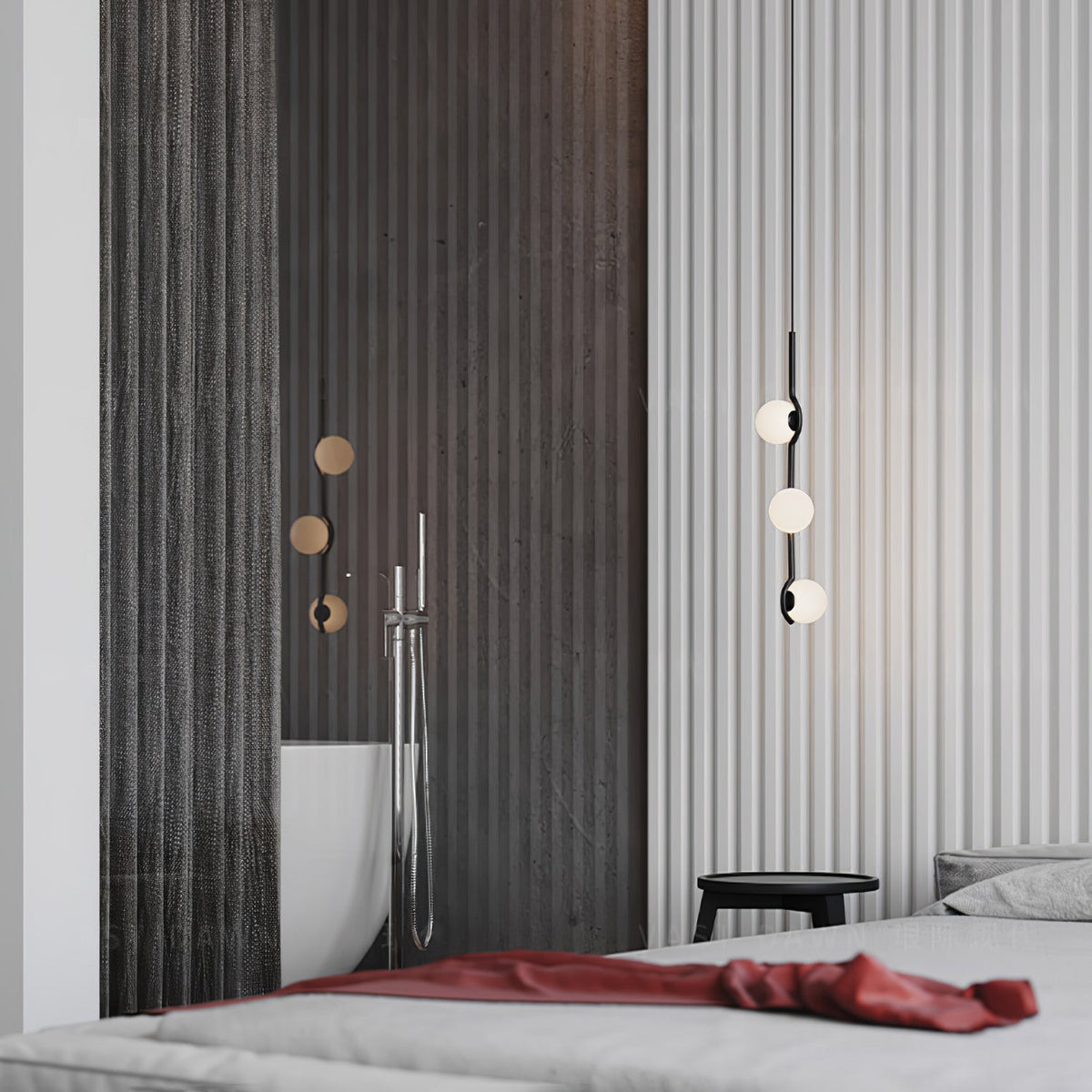 Bora Minimalistische glas hanglamp