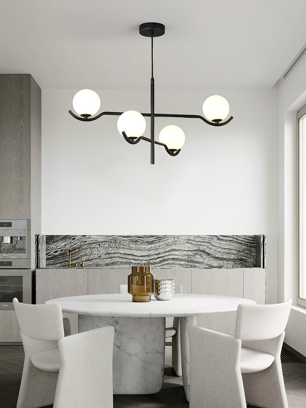 Bora Minimalistische glas hanglamp