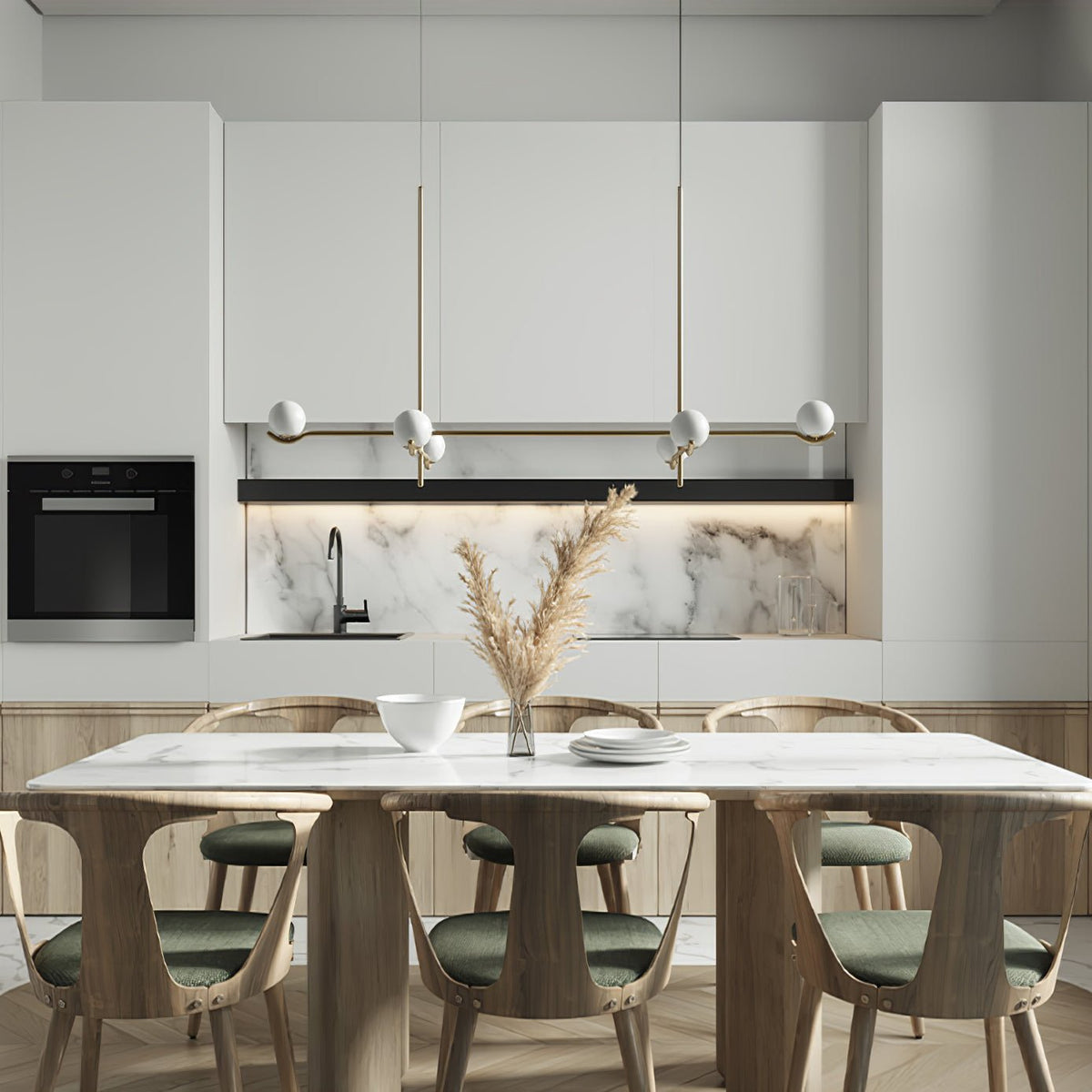 Bora Minimalistische glas hanglamp