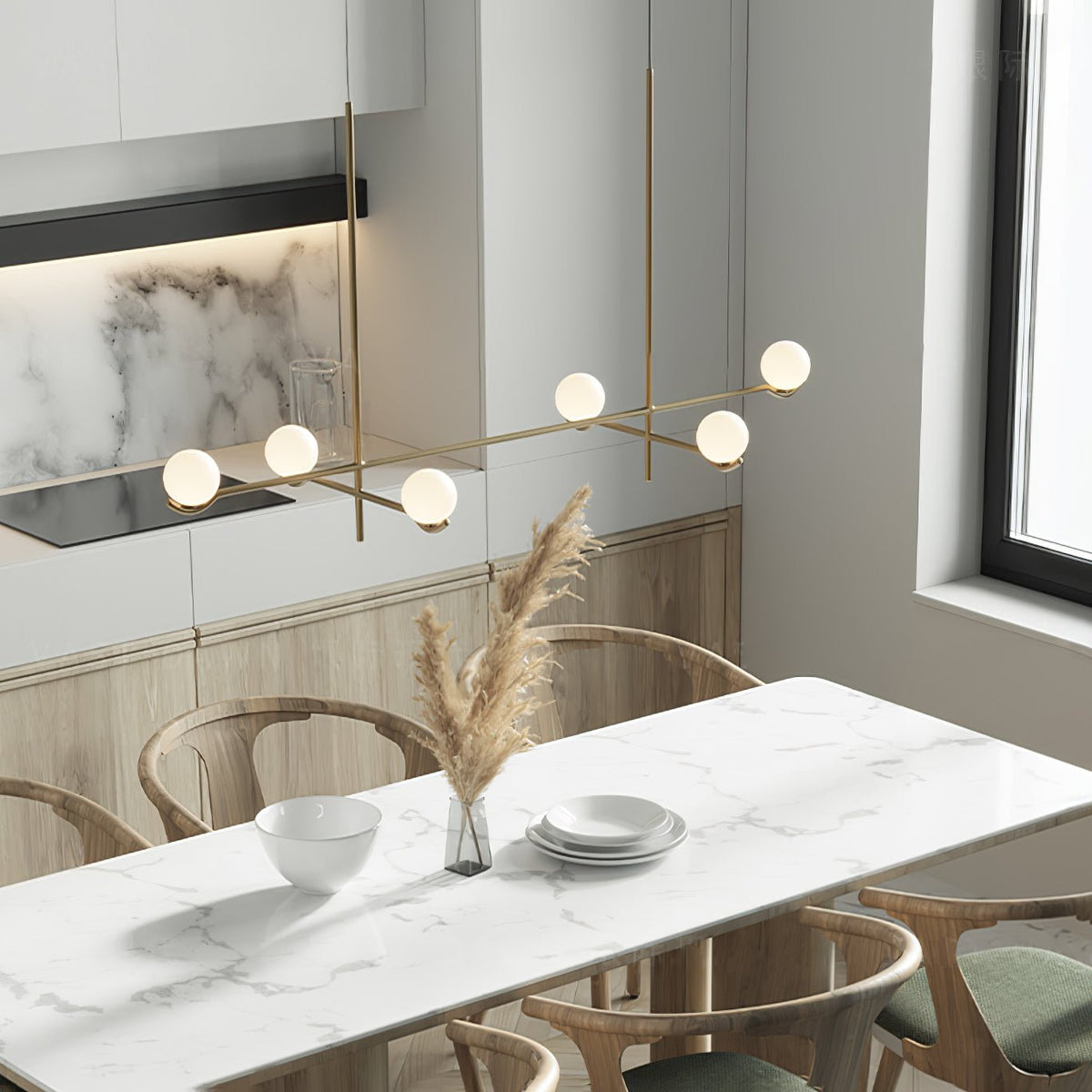 Bora Minimalistische glas hanglamp
