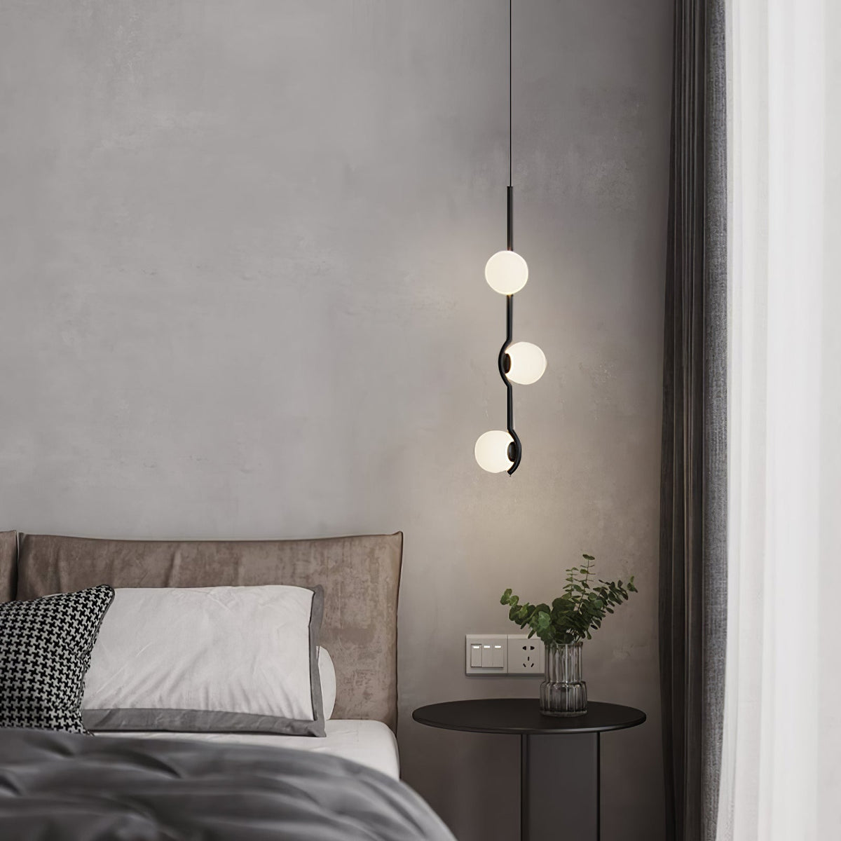 Bora Minimalistische glas hanglamp