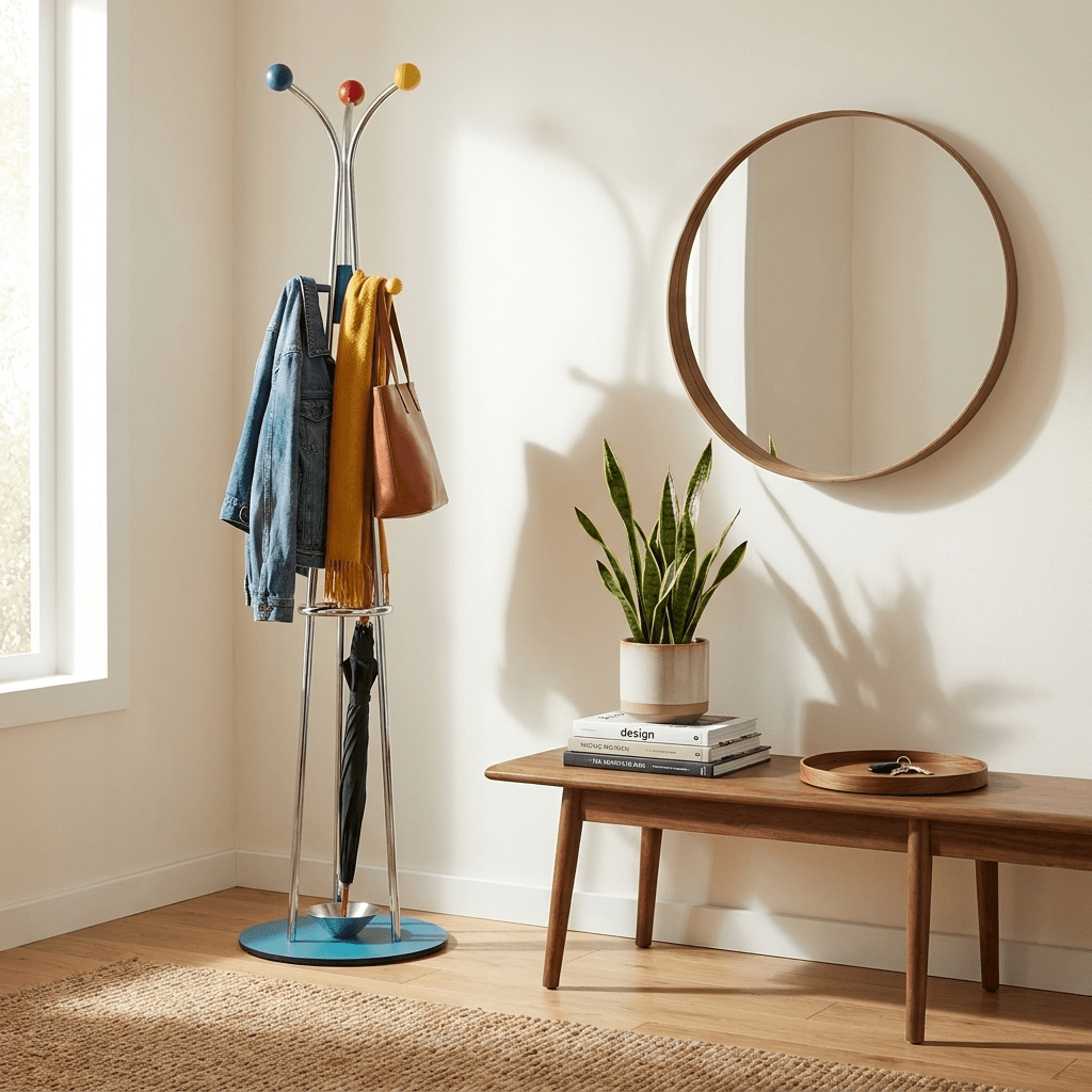 Noriine vloerlamp met balvormige bovenkant