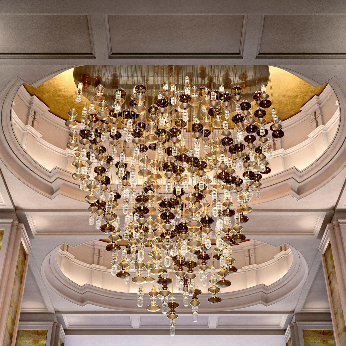 Veliora glas hanglamp luxe