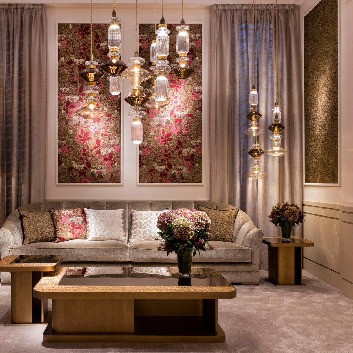Veliora glas hanglamp luxe