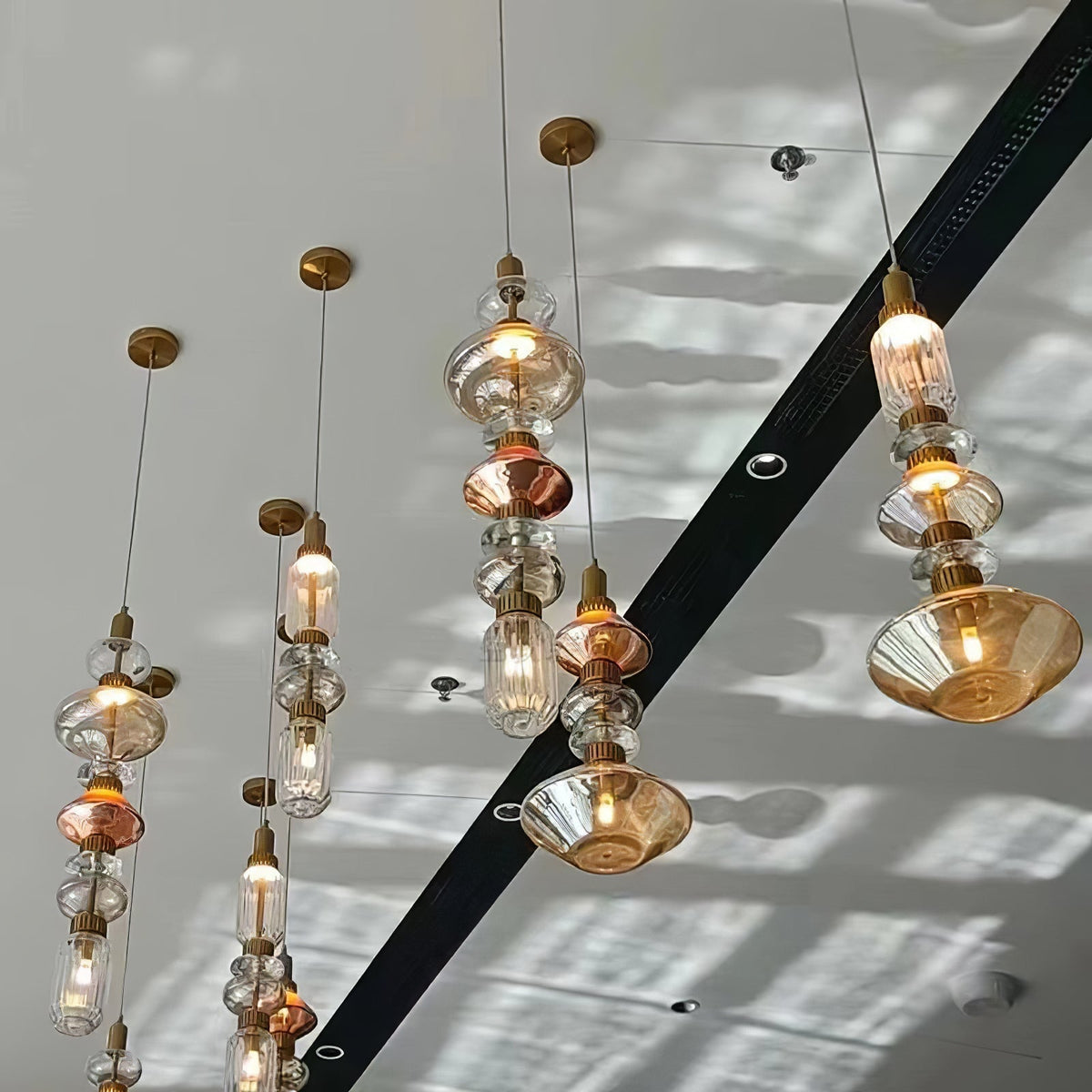 Veliora glas hanglamp luxe