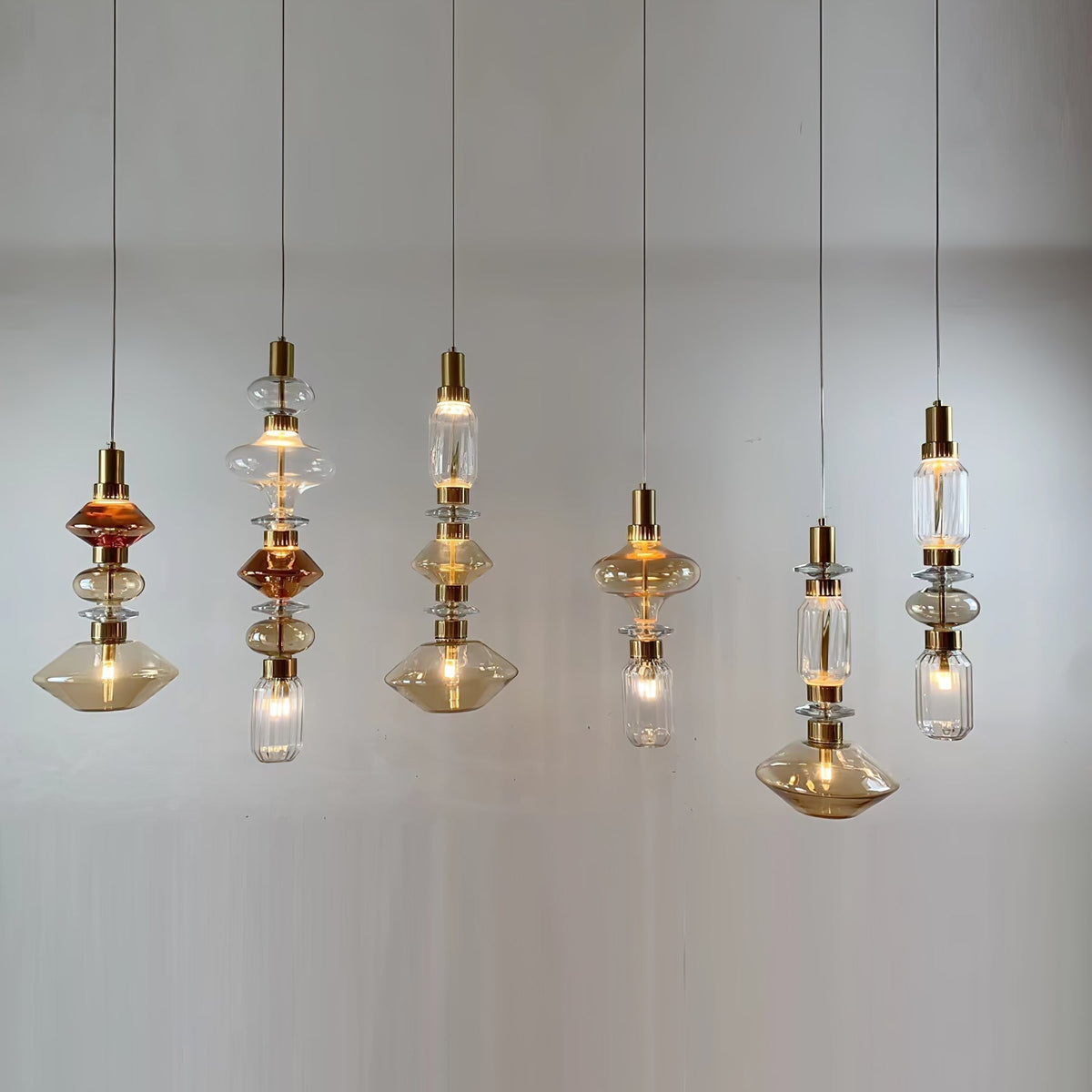 Veliora glas hanglamp luxe