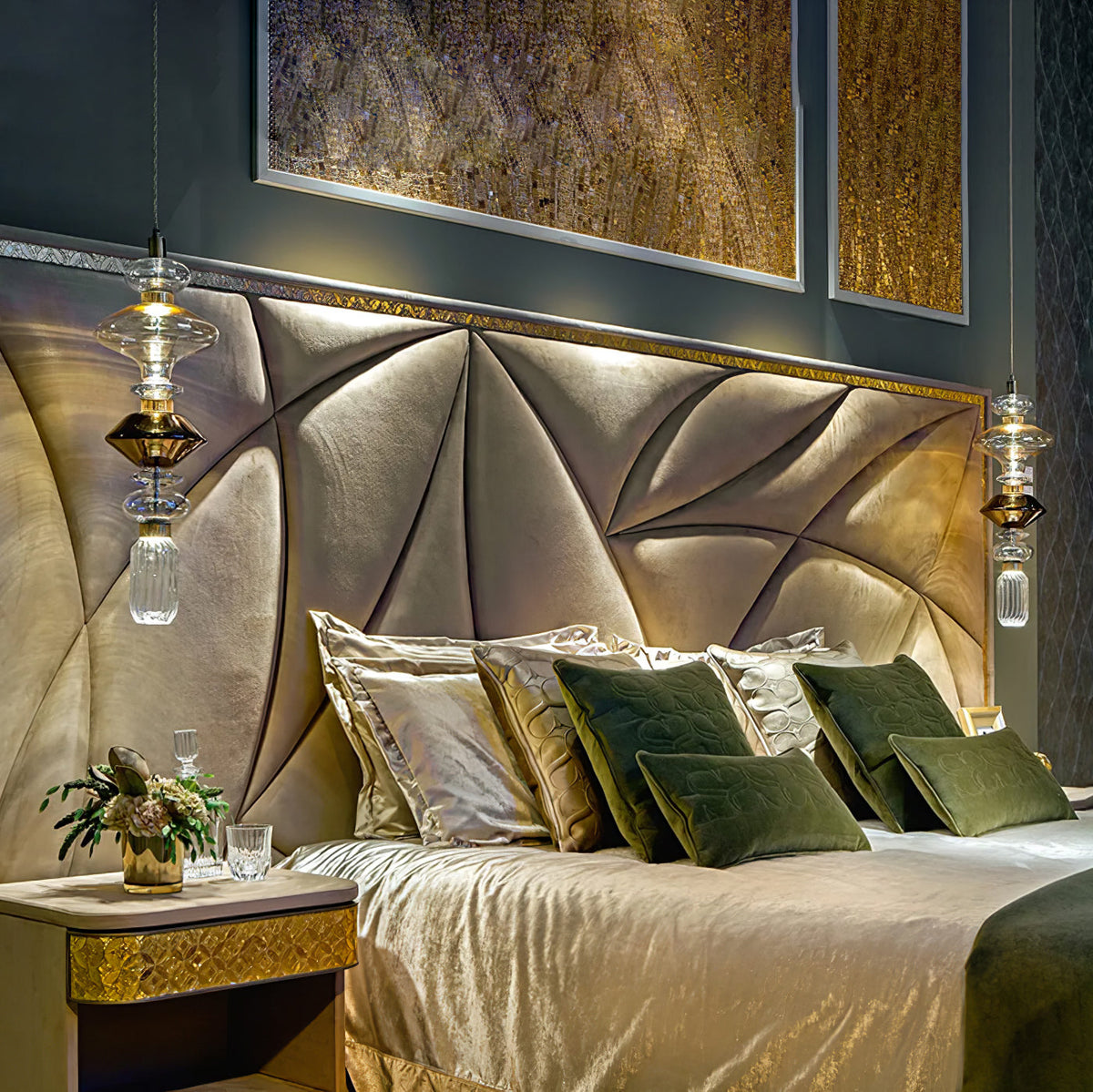 Veliora glas hanglamp luxe