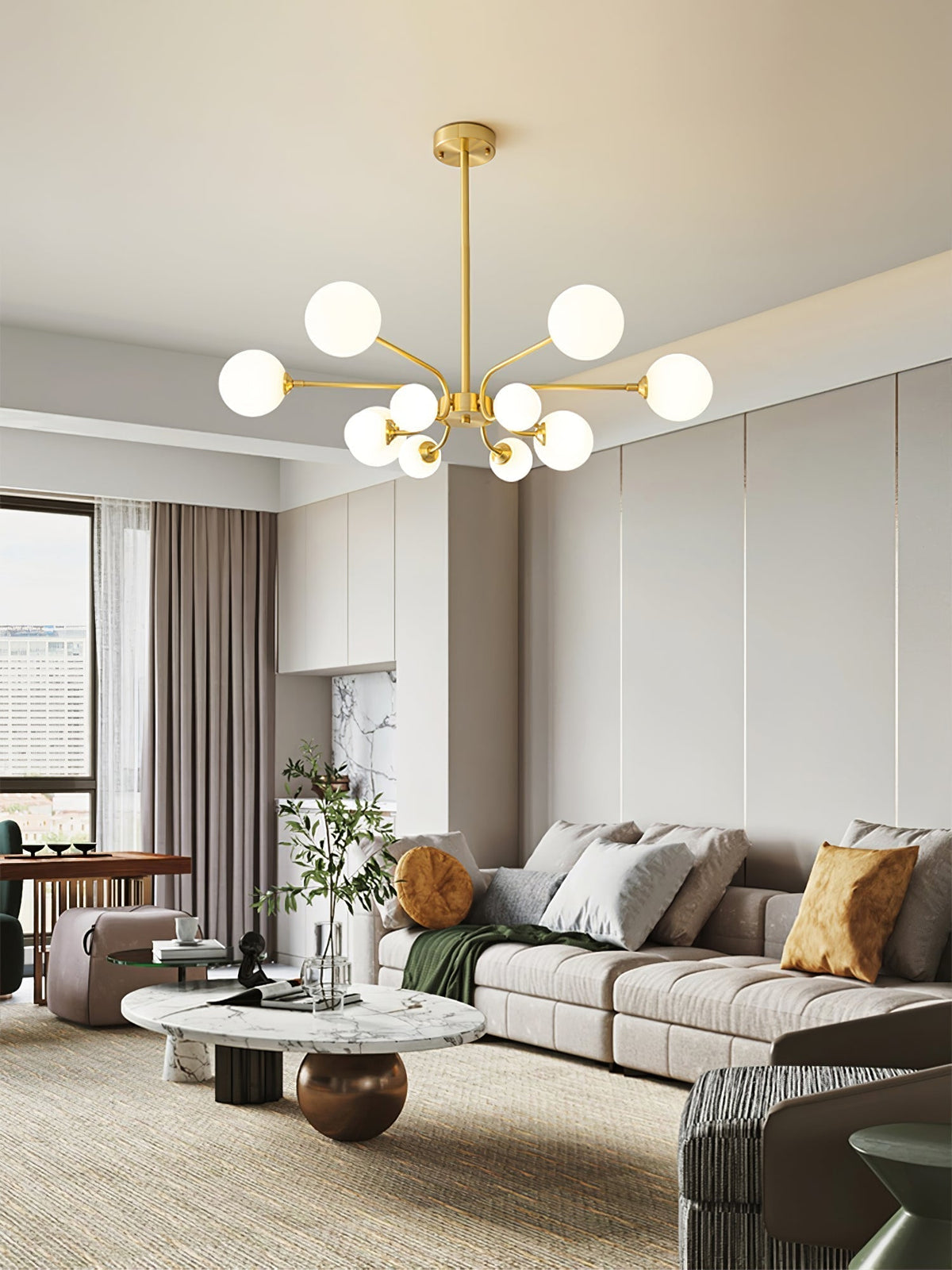 Wace kroonluchter Wace bollen Arm Modern