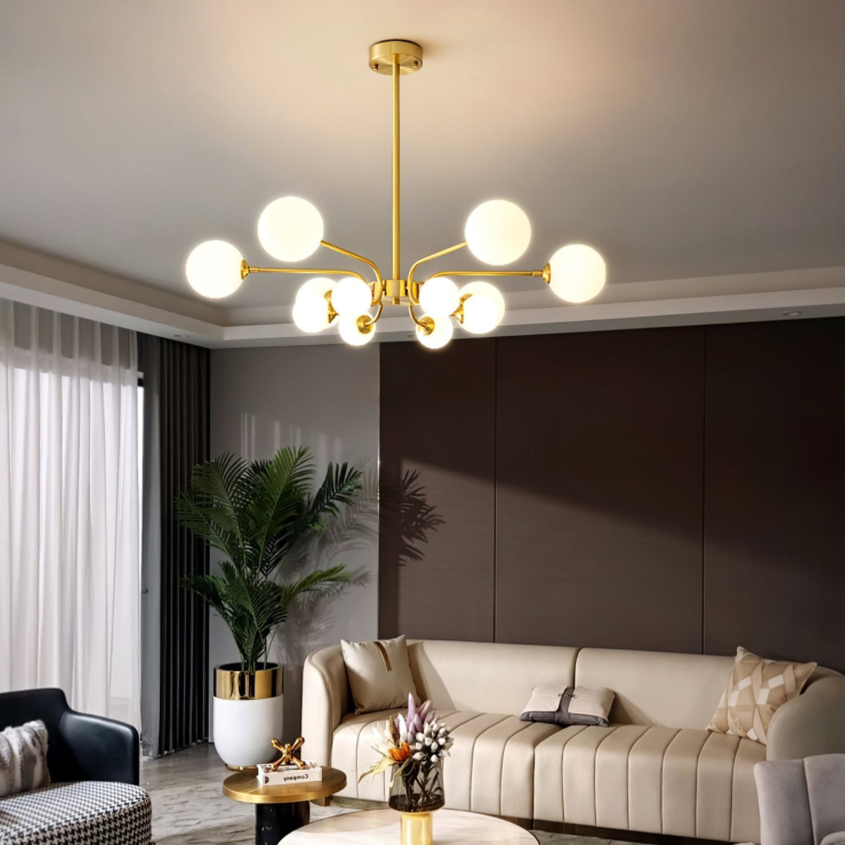 Wace kroonluchter Wace bollen Arm Modern