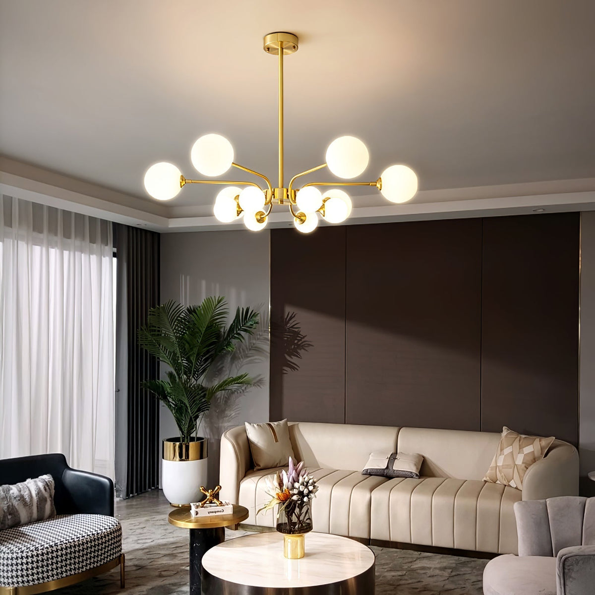 Wace kroonluchter Wace bollen Arm Modern