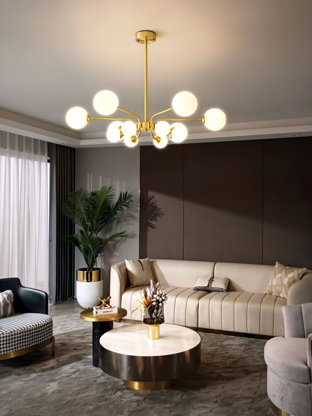 Wace kroonluchter Wace bollen Arm Modern