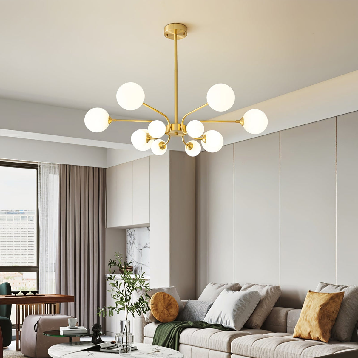 Wace kroonluchter Wace bollen Arm Modern