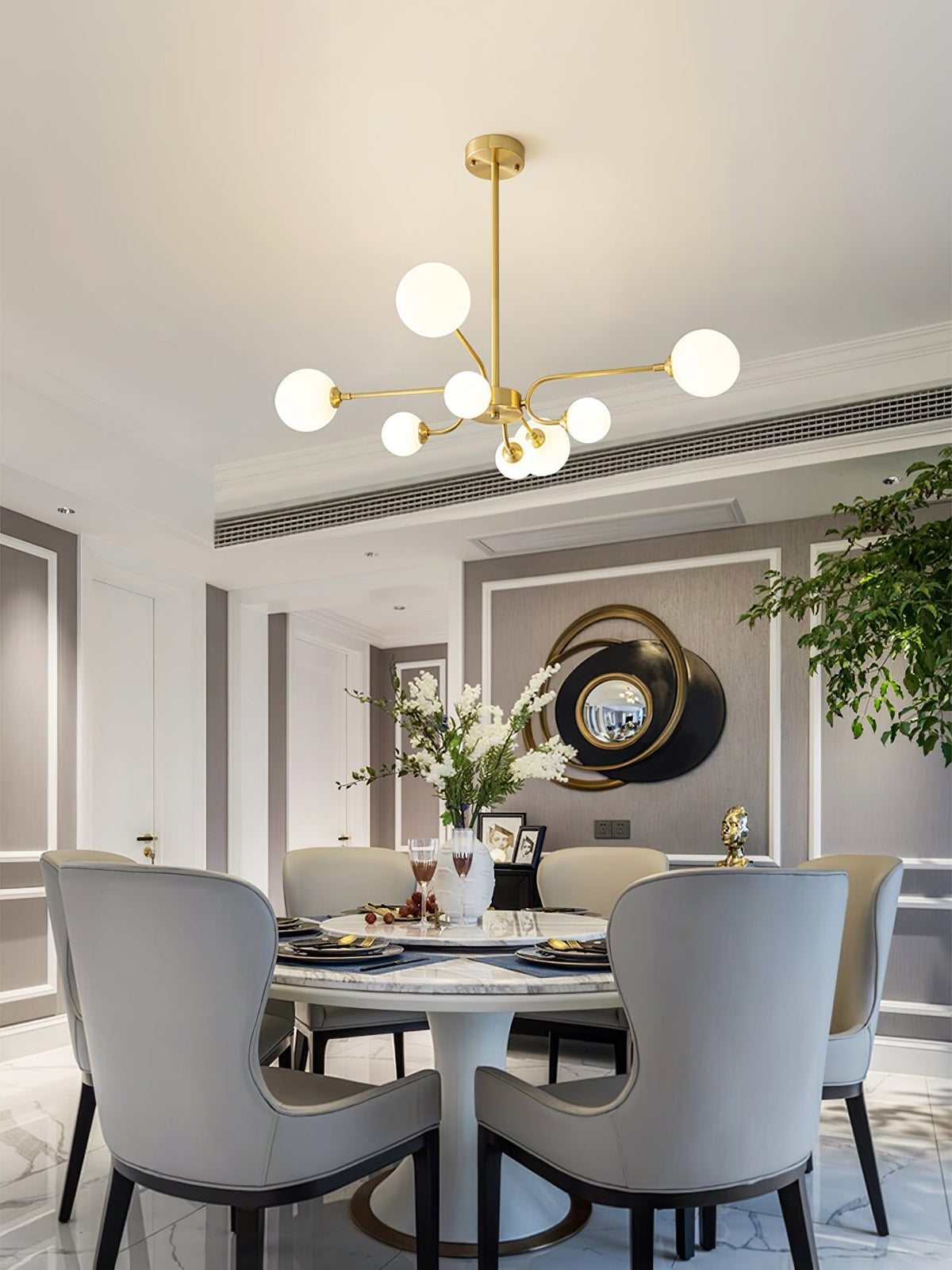 Wace kroonluchter Wace bollen Arm Modern