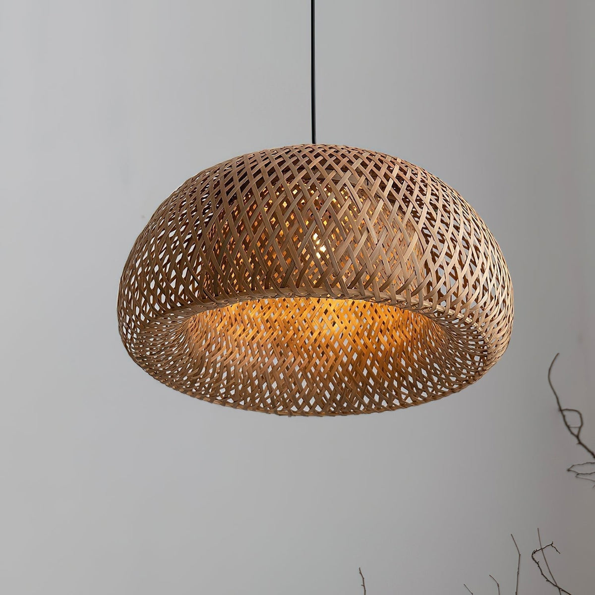 Nostor Bamboe Retro Vintage hanglamp