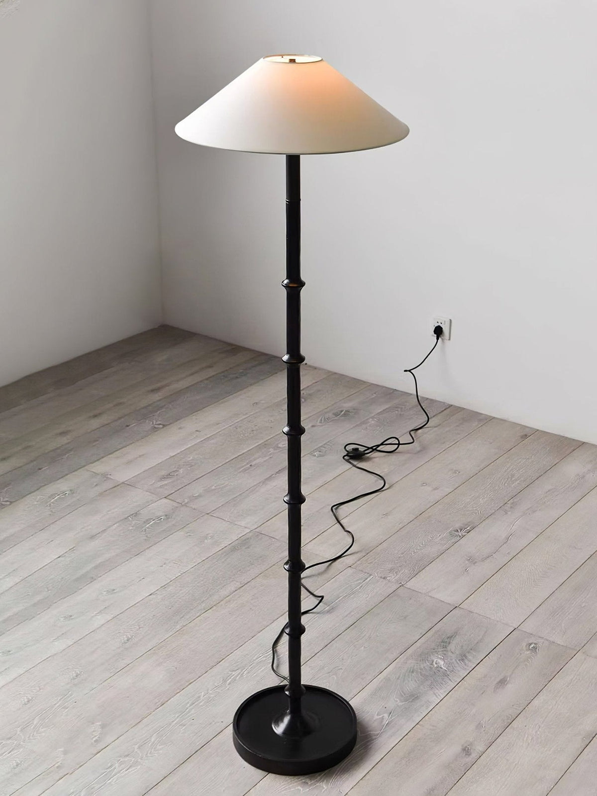 Zen vloerlamp van bamboe