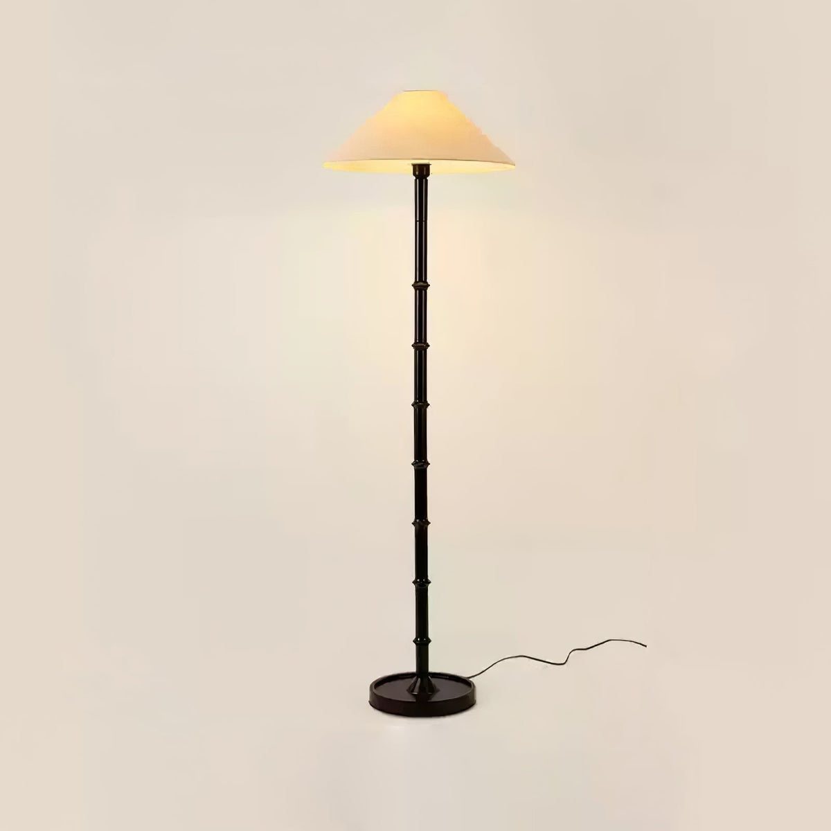 Zen vloerlamp van bamboe