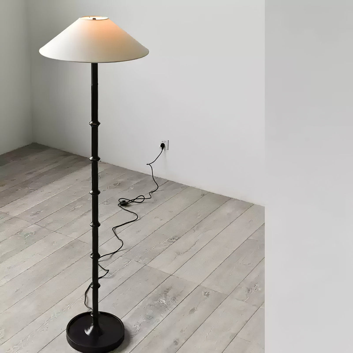 Zen vloerlamp van bamboe