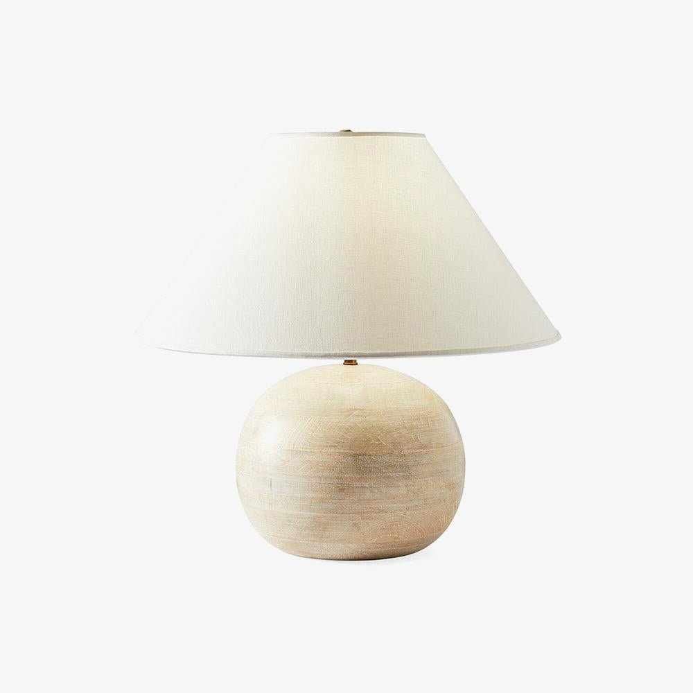 Domino Minimalistische houten tafellamp