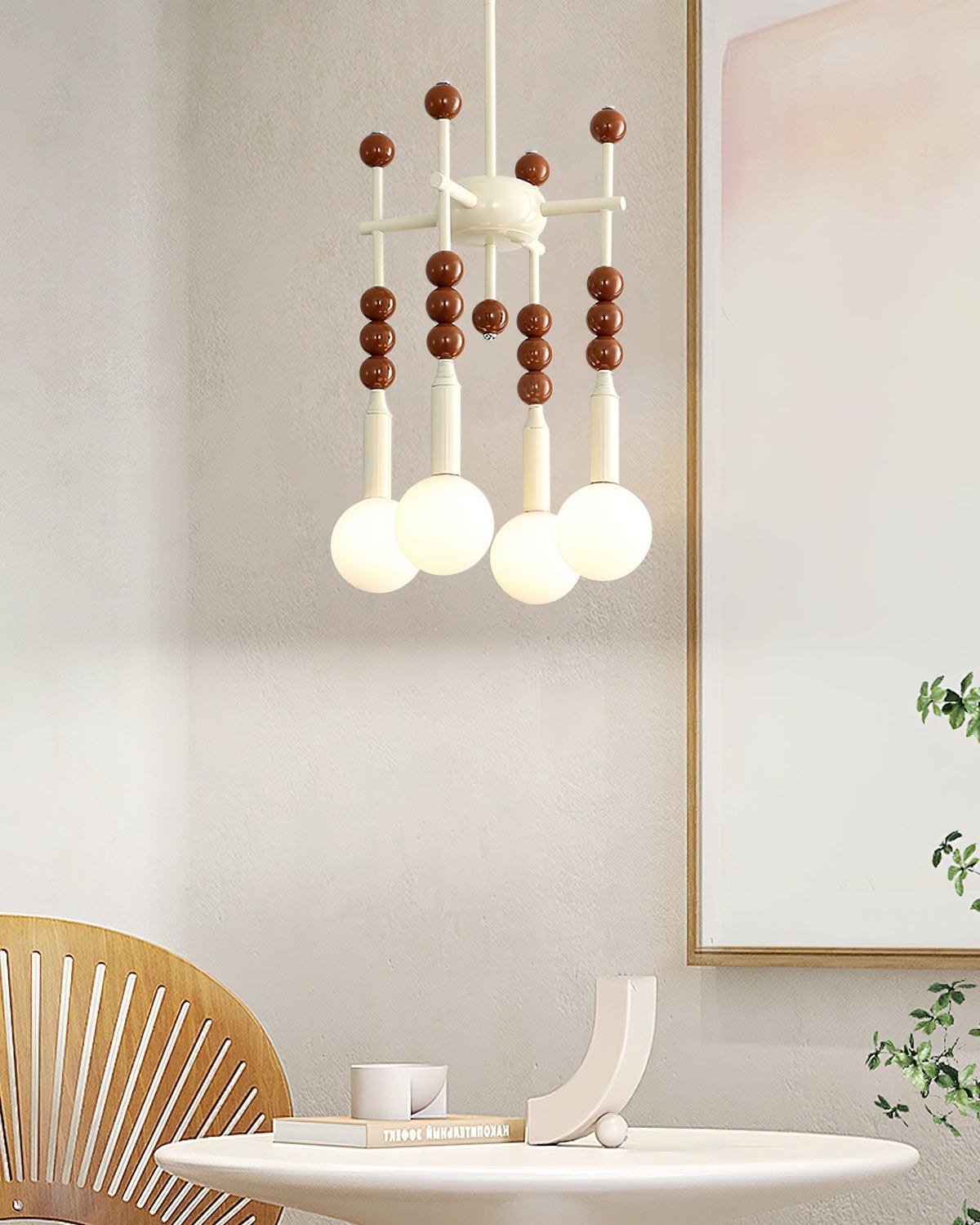 Coshae Noordse kunst glas hanglamp