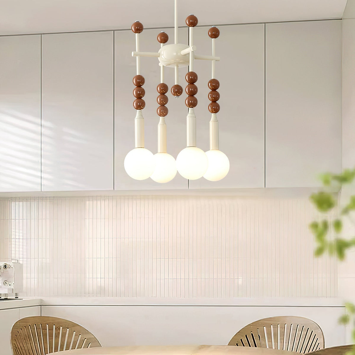 Coshae Noordse kunst glas hanglamp