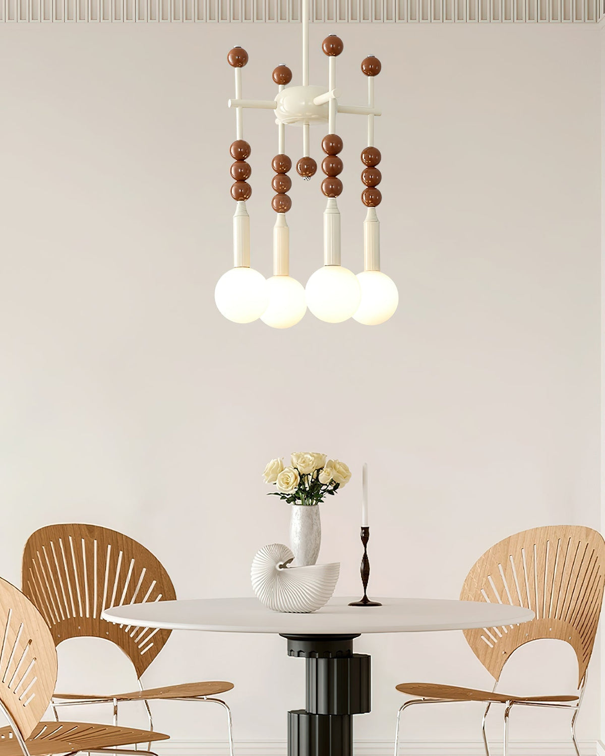 Coshae Noordse kunst glas hanglamp