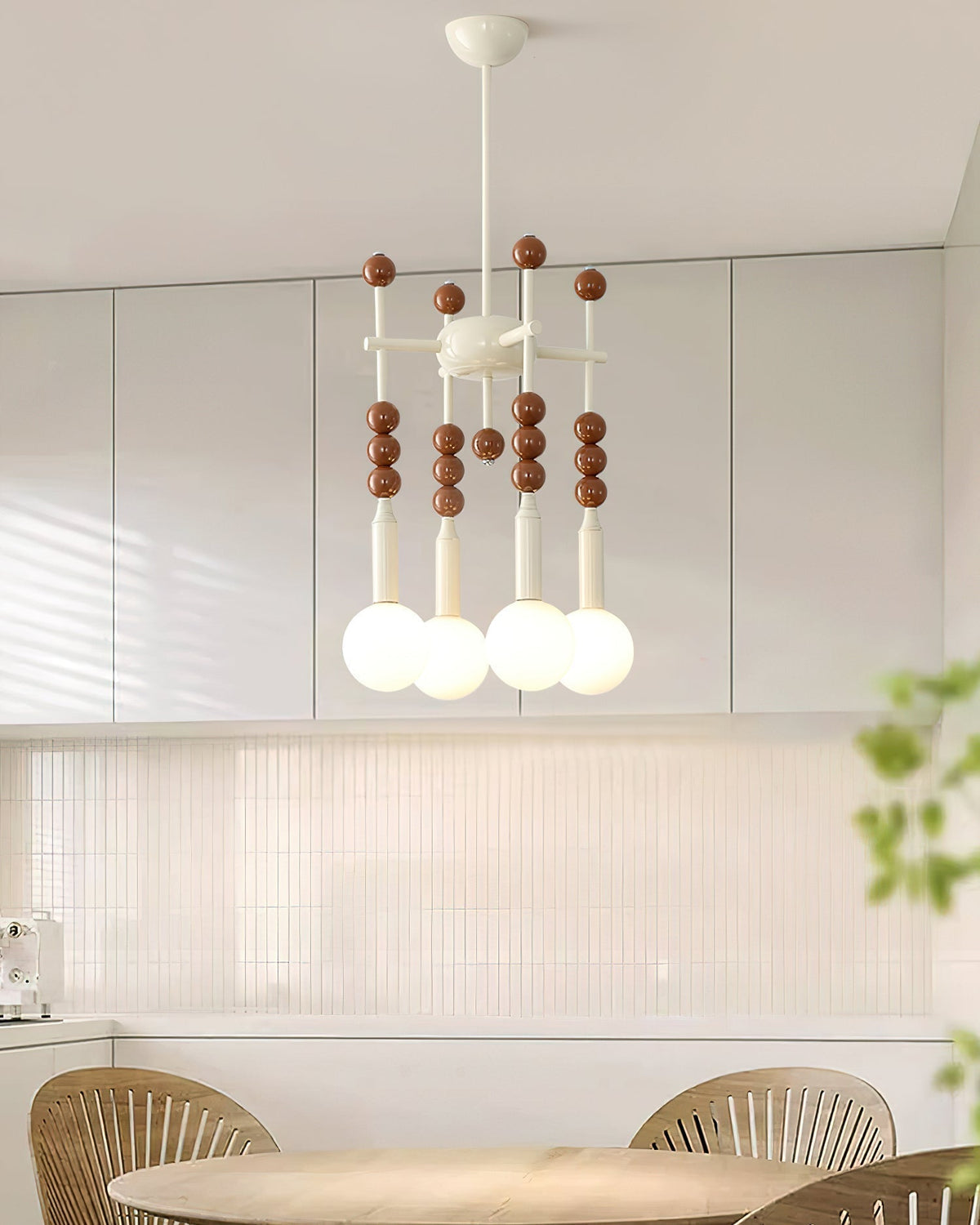 Coshae Noordse kunst glas hanglamp