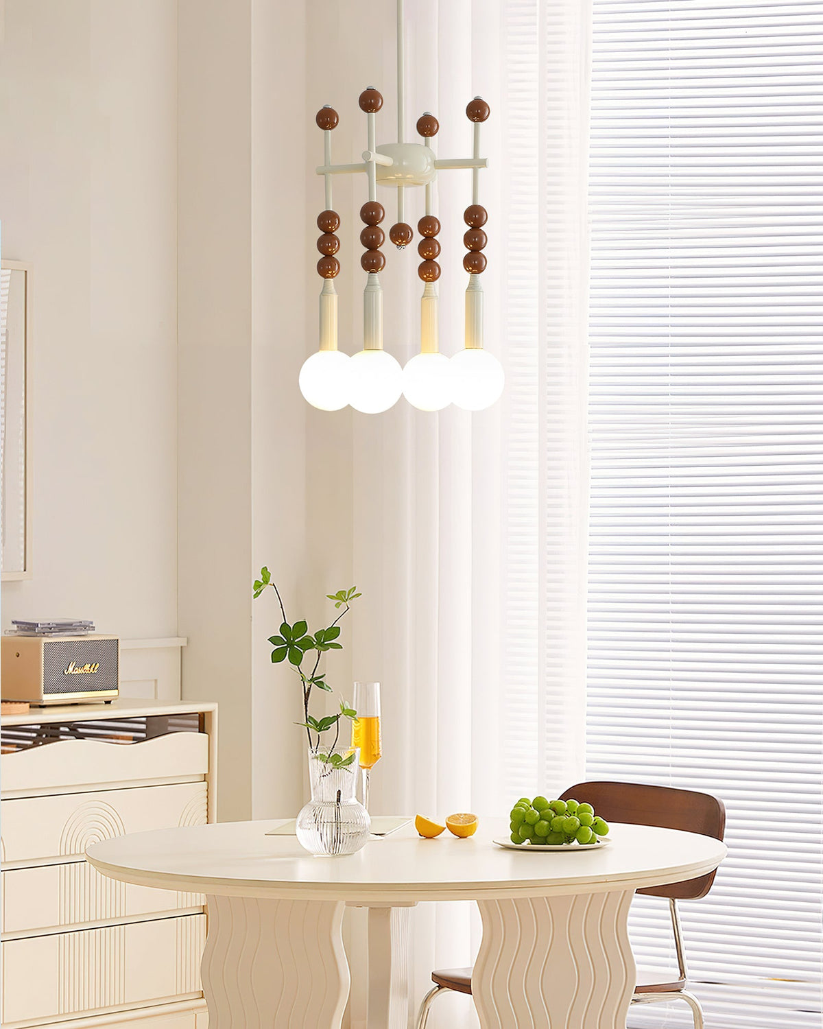 Coshae Noordse kunst glas hanglamp