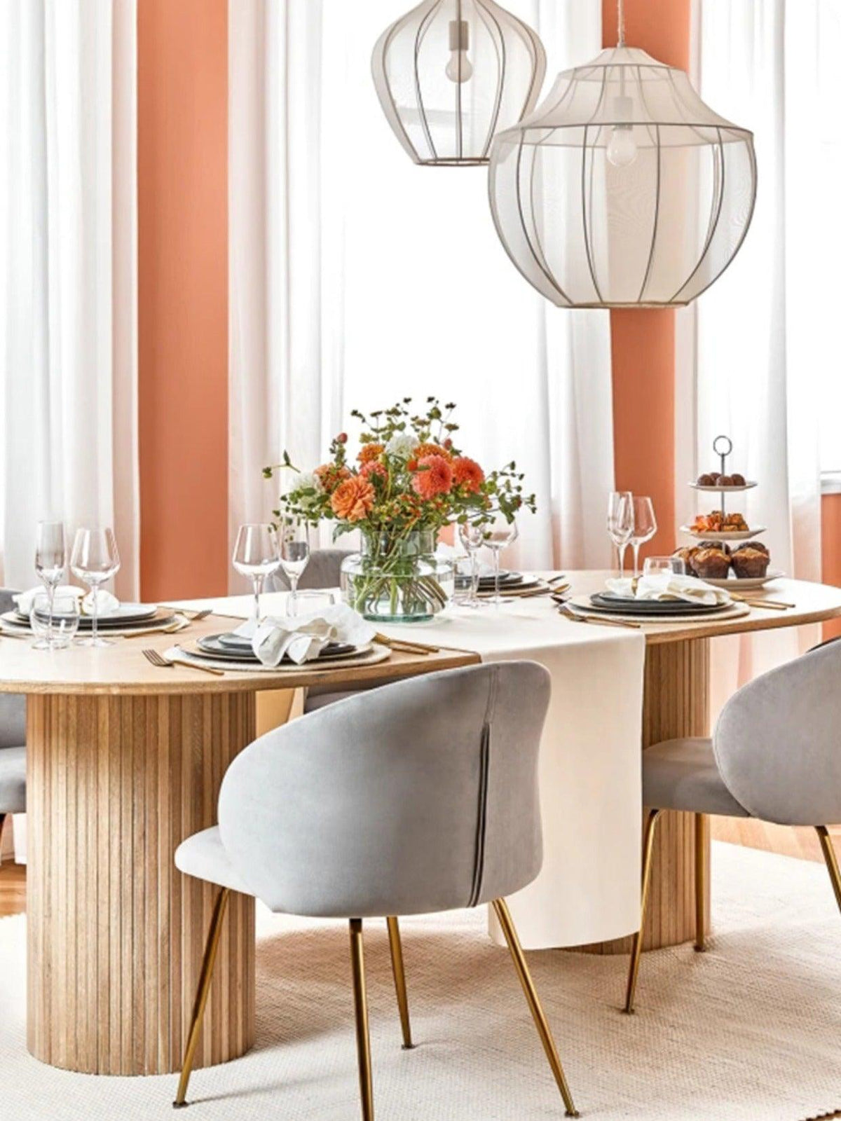 Frigen Premium elegantie Mesh stof hanglamp